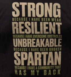SPARTAN Statement Tee - Men's -Spartan Spartan Mens Statement Tee Black 4