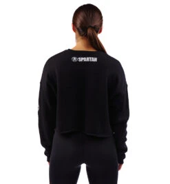 SPARTAN Death Race Fleece Crew - Women's -Spartan Spartan Womens Death Race Fleece Crew Hoodie Black 4