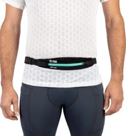 SPARTAN By Weis Running Belt -Spartan Weis Spartan Slim Running Belt Black Teal 1
