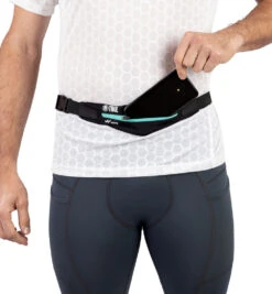 SPARTAN By Weis Running Belt -Spartan Weis Spartan Slim Running Belt Black Teal 3