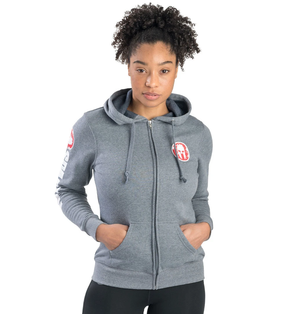 SPARTAN By CRAFT Full Zip Hoodie - Women's 1 SPARTAN By CRAFT Full Zip Hoodie - Women's