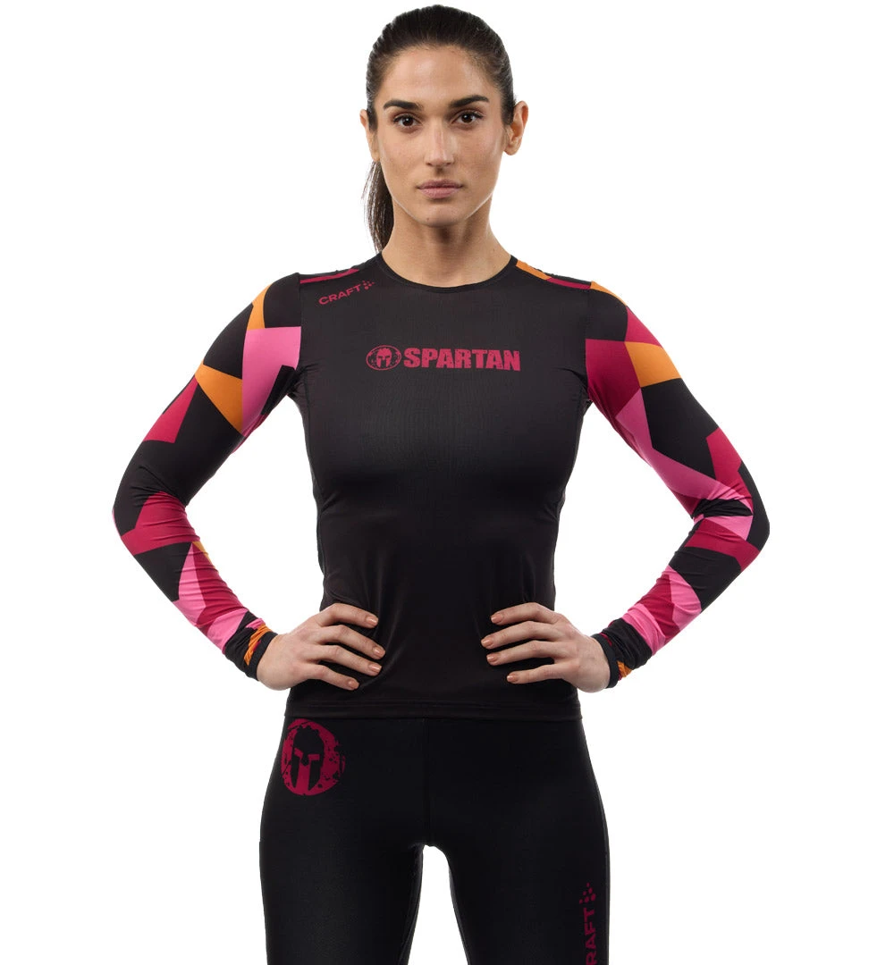 SPARTAN By CRAFT Delta 2.0 Compression LS Top - Women's 1 SPARTAN By CRAFT Delta 2.0 Compression LS Top - Women's