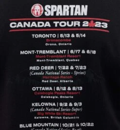 SPARTAN 2023 Canada Series Tee - Men's -Spartan spartan mens canada 2023 tee alt2
