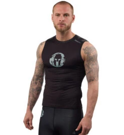 SPARTAN By CRAFT Delta 2.0 Compression Singlet - Men's -Spartan spartan mens delta comp sleeveless alt1